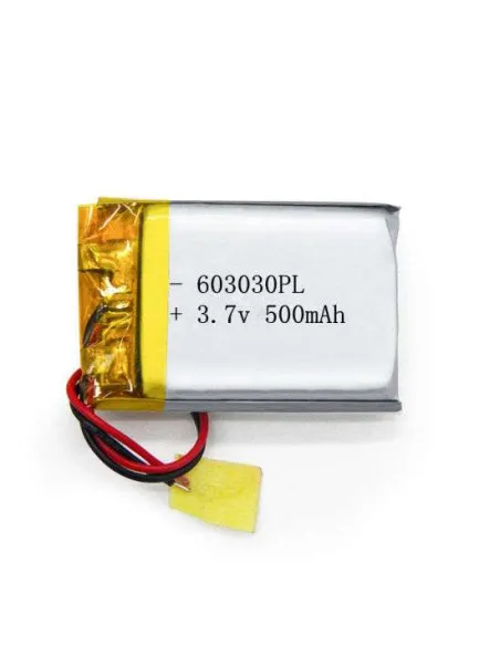 Batterie 500 mAh - 3.7V - pour micro GSM - caméra espion