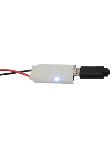 Chargeur batterie USB 5V/1A JST - voyant bleu