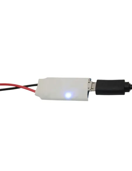 Chargeur batterie USB 5V/1A JST - voyant bleu
