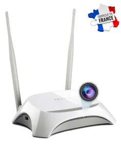 Routeur tp-link camera espion wifi HD a distance - fabrique en France