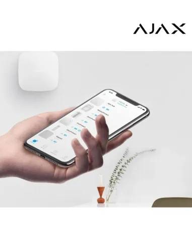 Centrale d'alarme HUB2PLUS sans fil - AJAX - Blanc