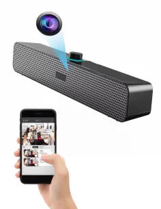 Enceinte Bluetooth Caméra wifi espion - Full HD 2