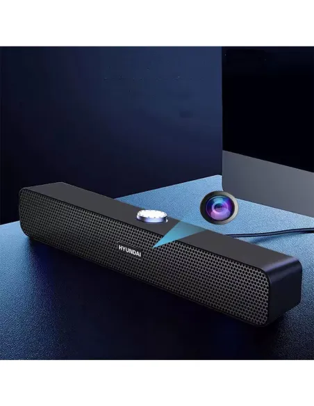 Enceinte Bluetooth Caméra wifi espion - Full HD