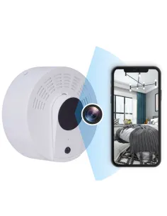 Détecteur de fumée caméra wifi avec détection d'humain