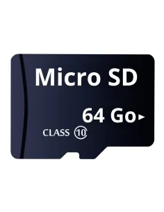 Carte mémoire Micro SD 64 Go - Securvision