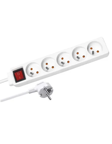 Multiprise 5 Prises Wifi avec Enregistreur Vocal Espion 32 Go