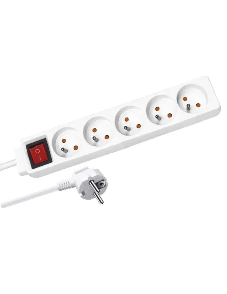 Multiprise 5 Prises Wifi avec Enregistreur Vocal Espion 32 Go