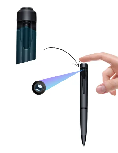 Stylo camera espion full hd - enregistrement en continu et son