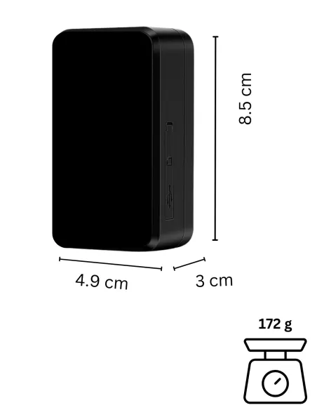 Traceur GPS 4G 50 jours- Micro espion