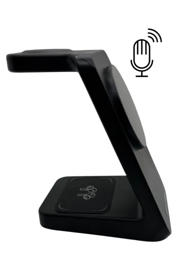 Chargeur 3 en 1 avec enregistreur audio Wi-Fi - écoute en direct discrète