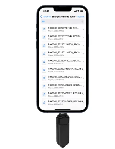 Clé USB enregistreur - Détection de son - Longue durée