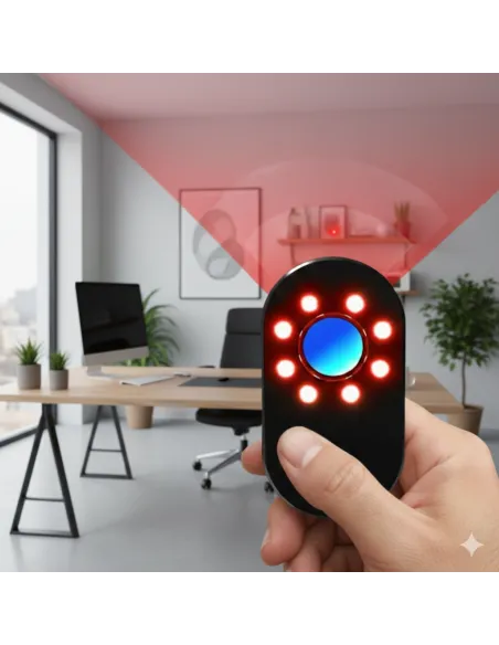 Détecteur caméra espion et traceur GPS : fréquences et ondes