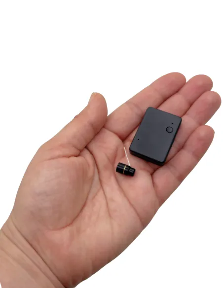Oreillette miniature professionnelle Bluetooth - Pile rechargeable