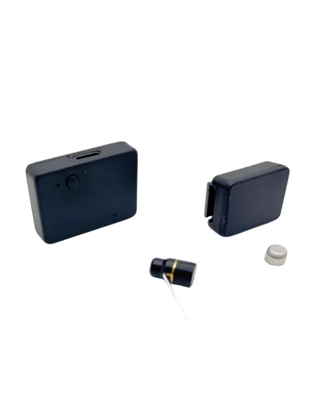 Oreillette miniature professionnelle Bluetooth - Pile rechargeable