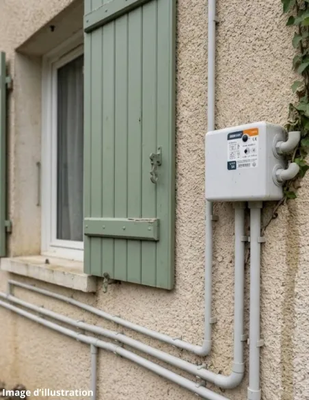 Caméra espion Wifi - boite de dérivation - Vision à distance