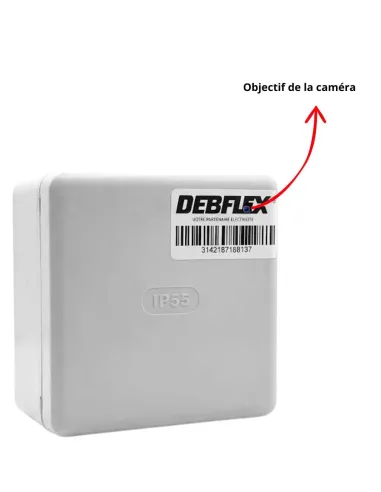 Caméra espion Wifi - boite de dérivation - Vision à distance