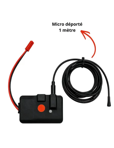 Mini enregistreur audio Wi-Fi - écoute en direct avec micro déporté