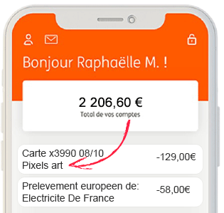 Paiement discret en ligne - paiement sécurisé