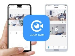 Fonctionne avec application Lookcam compatible avec Google Assistant et Alexa Amazon