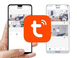 Fonctionne avec application TuyaSmart compatible avec Google Assistant et Alexa Amazon